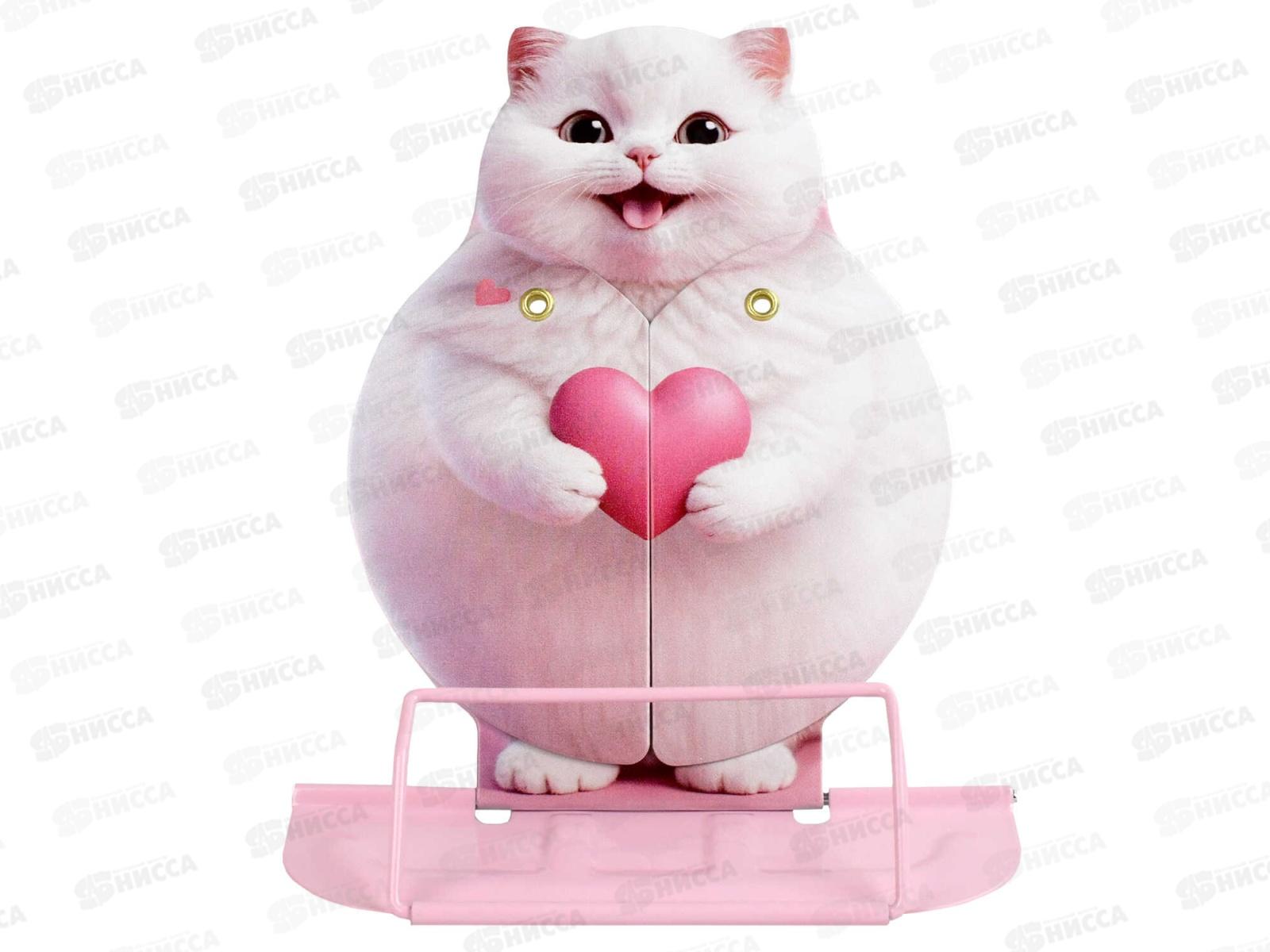 Подставка д/книг ФЕН Котенок с сердечком, 69394 *10