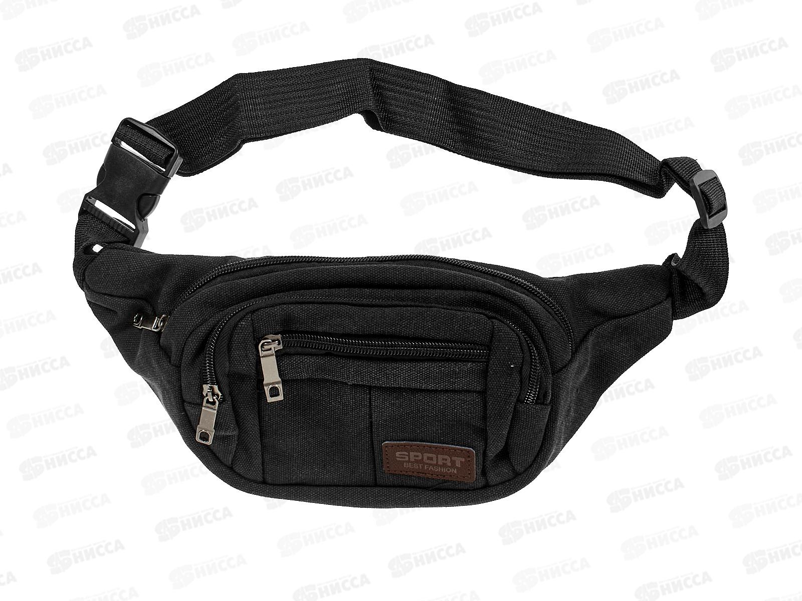 Сумка на пояс &quotSport Ieader-Street Fashion&quot черный 550-6195