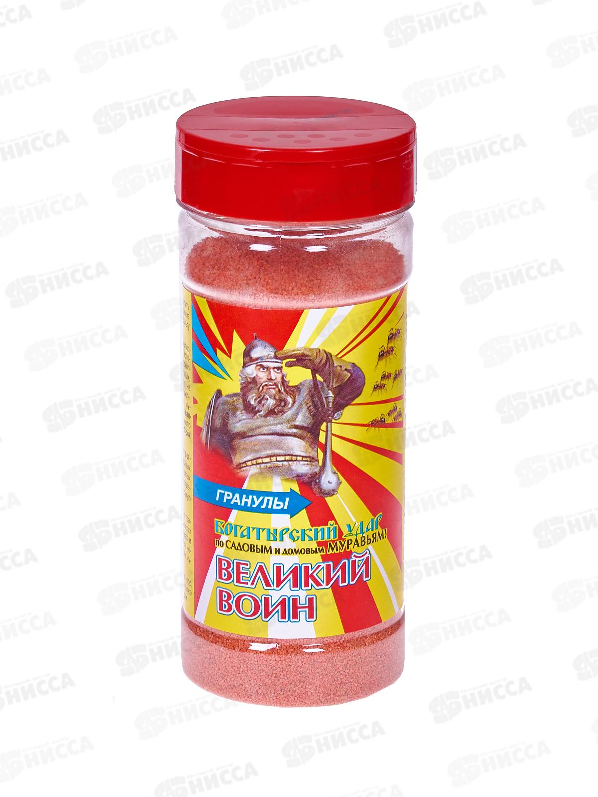 Великий Воин гранулы от муравьев 400г *18