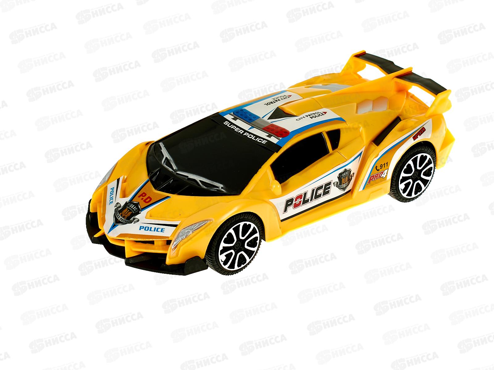 Машинка &quotПолиция&quot инерционная 2880417, в пакете 19,5*8*5см