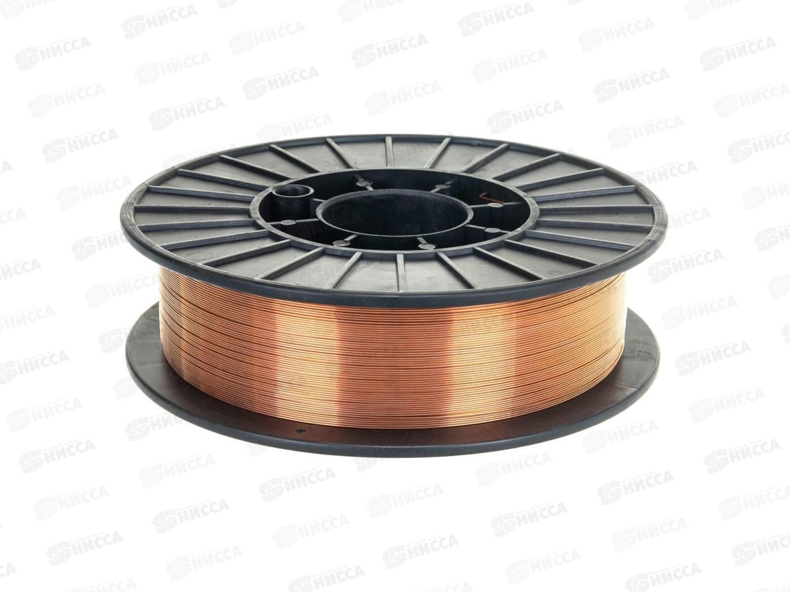 Проволока сварочная стальная омедненная Кратон 0.8мм 5кг (11902007)