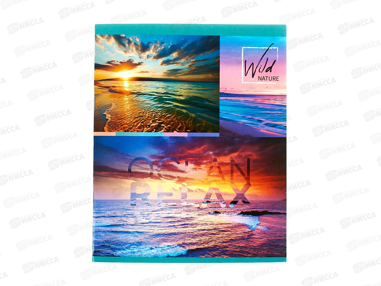 Тетрадь 48л кл. LAMARK Релакс. на скобе 4824-13  *5/100