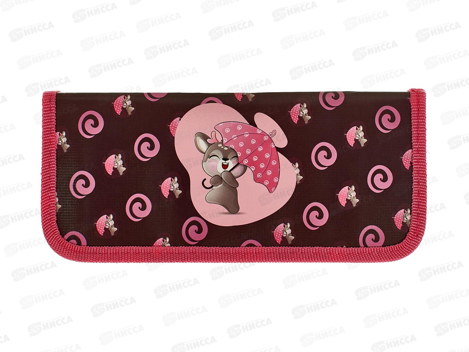 Пенал Lamark Милашка 1отд., 60*195*25мм на молнии 0057 *24