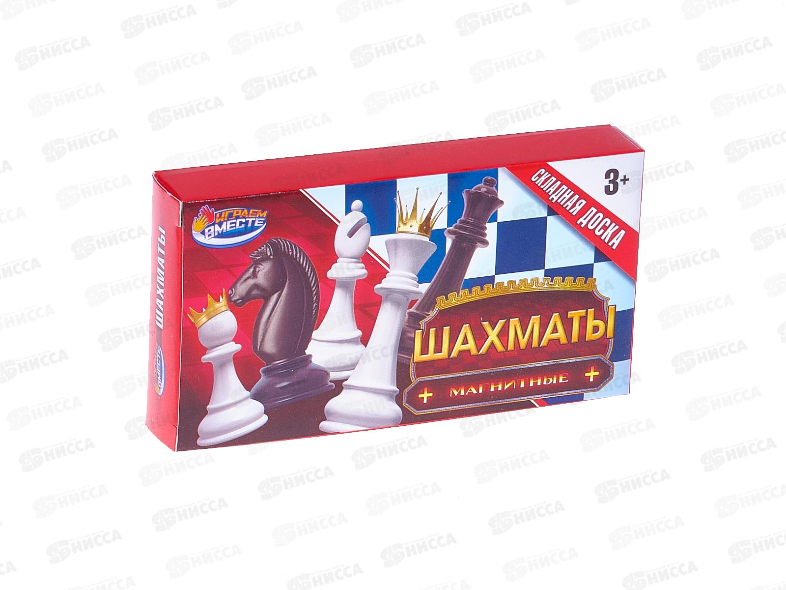 Шахматы магнитные ZY501598-R "Играем вместе"