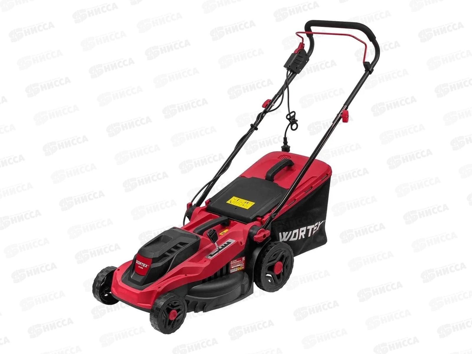 Газонокосилка электрическая WORTEX LM 3816 1600Вт шир.38см