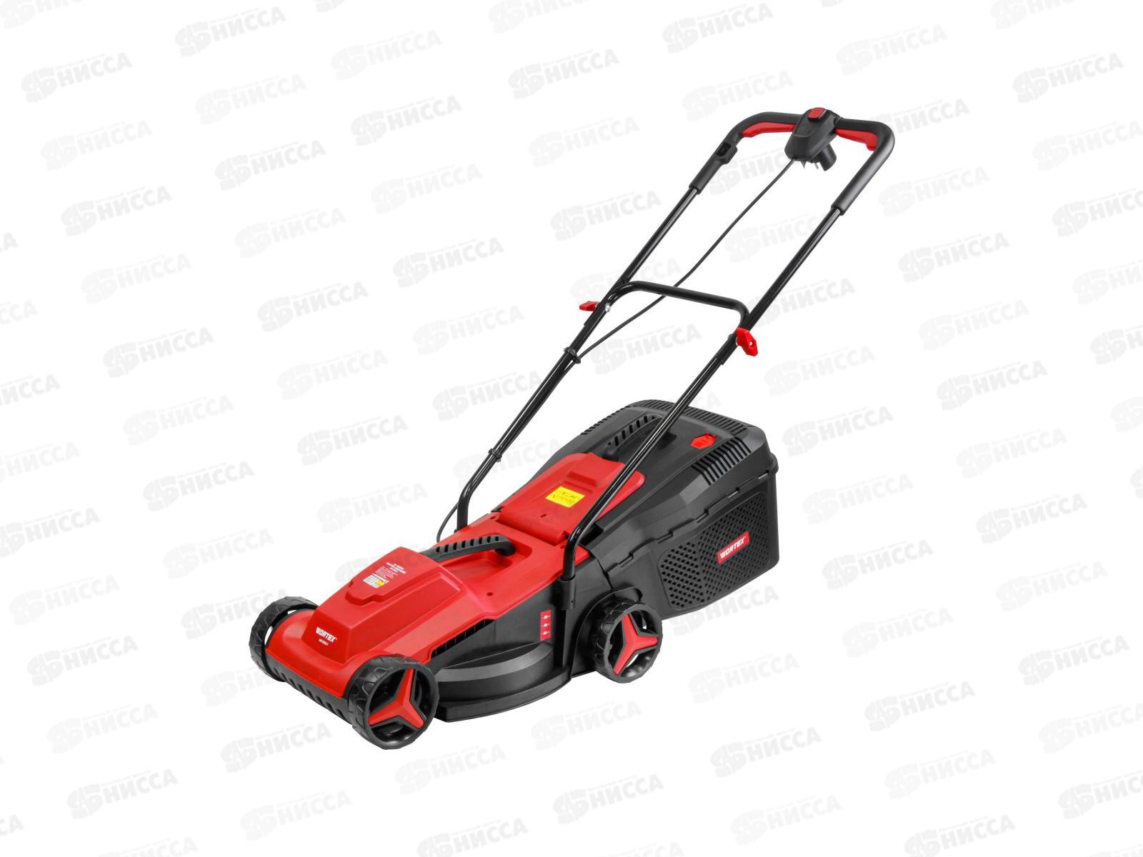 Газонокосилка электрическая WORTEX LM 3212-1 1200Вт, ширина 32см