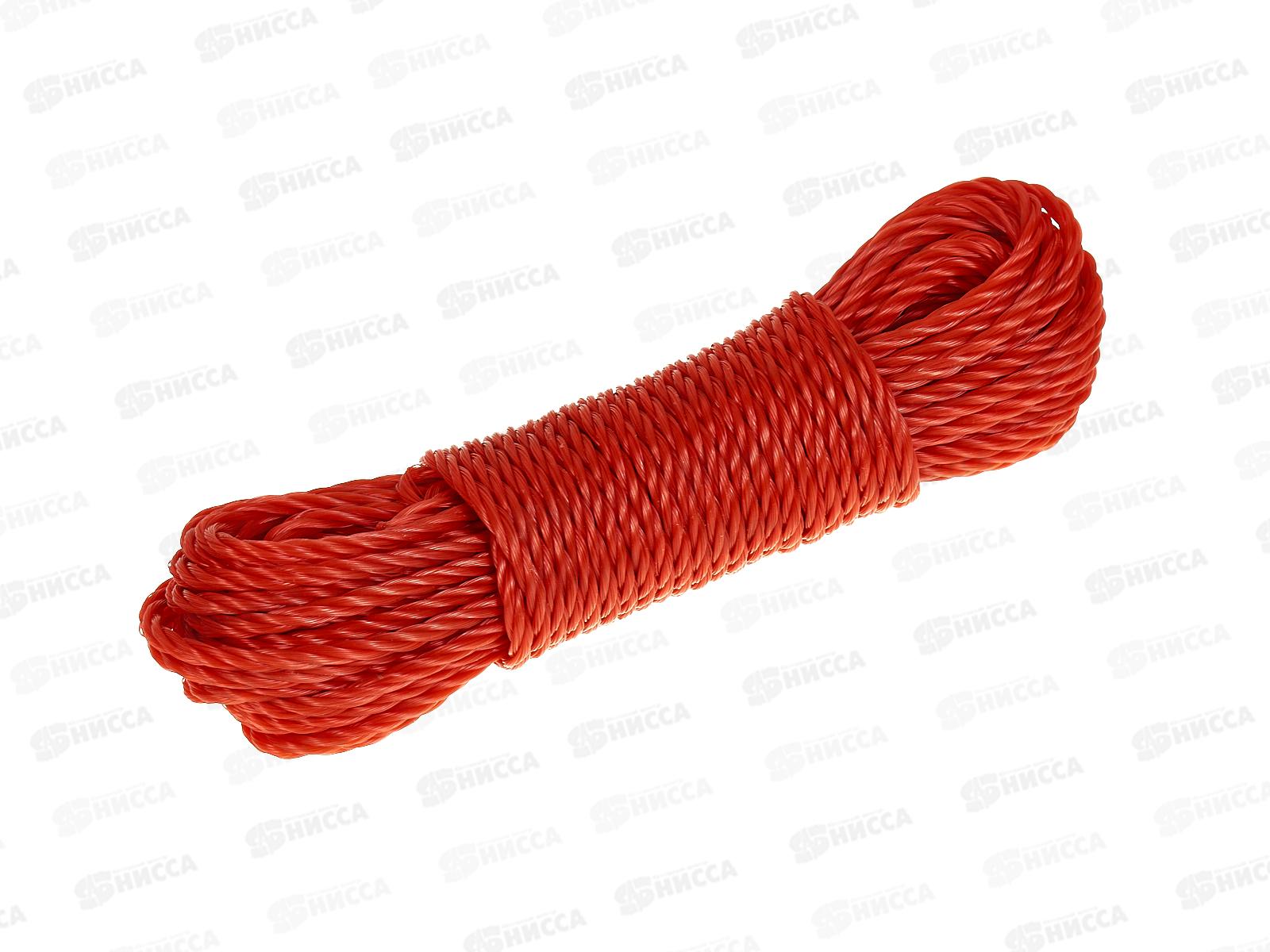 Веревка для одежды 15м*3мм полимер (047407) *300  Ж