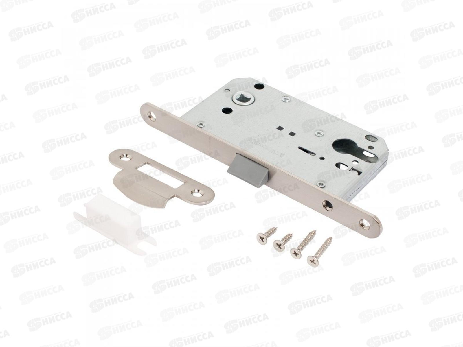 Замок врезной АЛЛЮР АРТ 5300-P SN мат.никель без ц/м не магнитн 14890