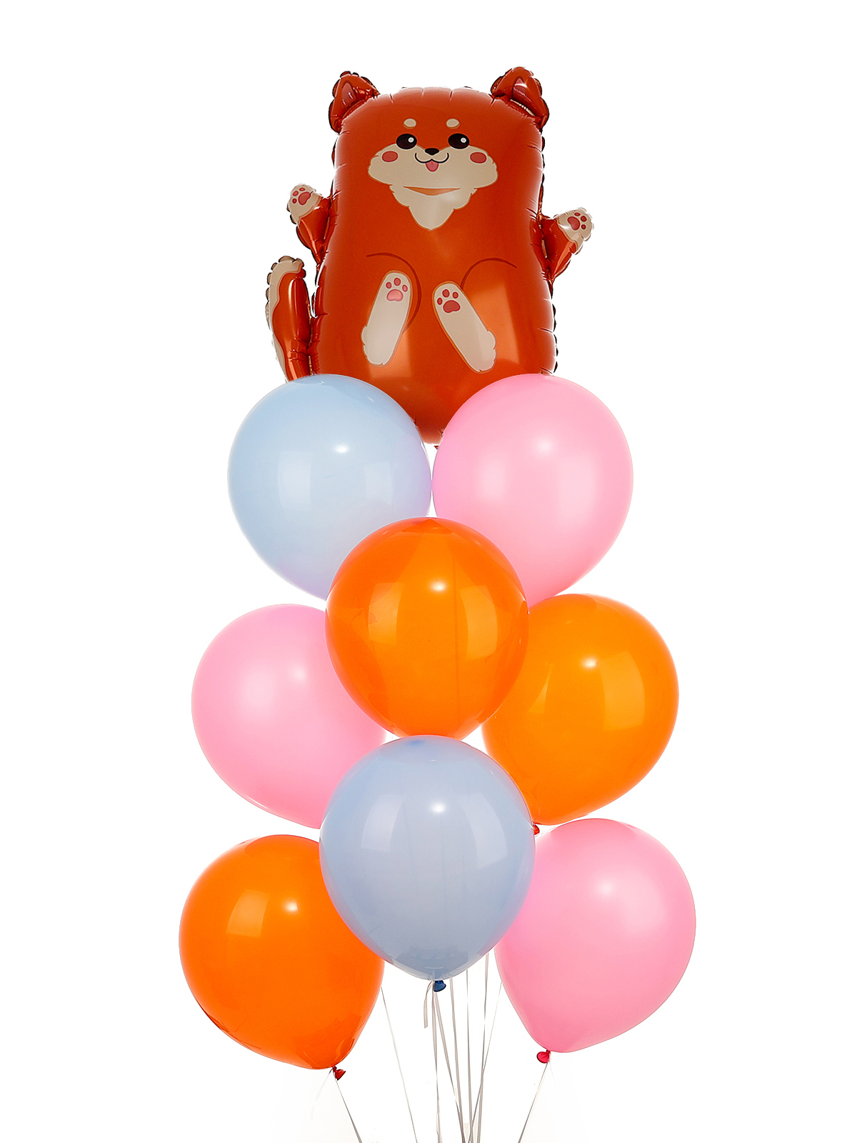 Шар фольга &quotСиба-ину&quot 9шт 10660814