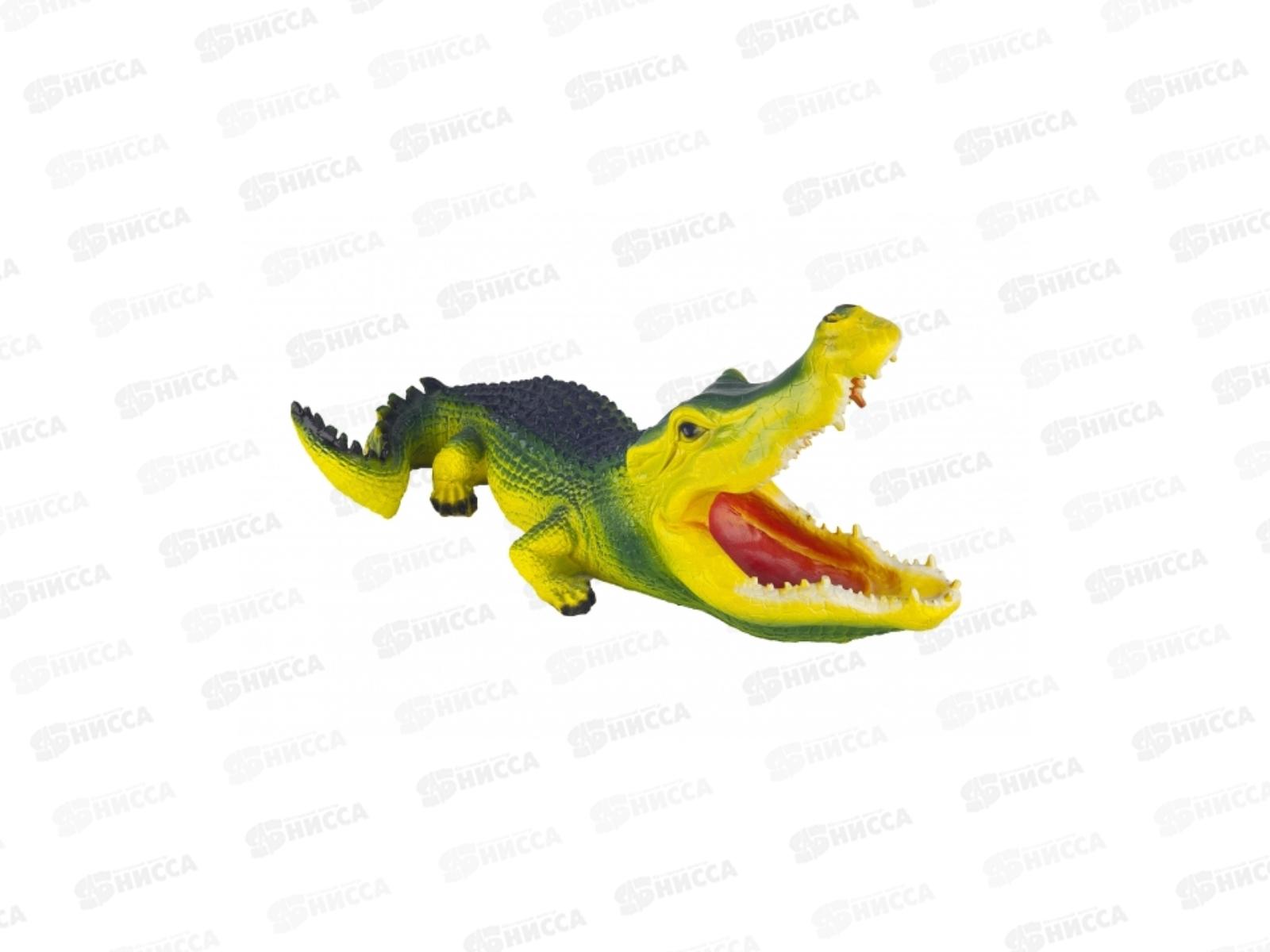 Фигура садовая из гипса &quotКрокодил&quot средний (410*200мм) арт.214