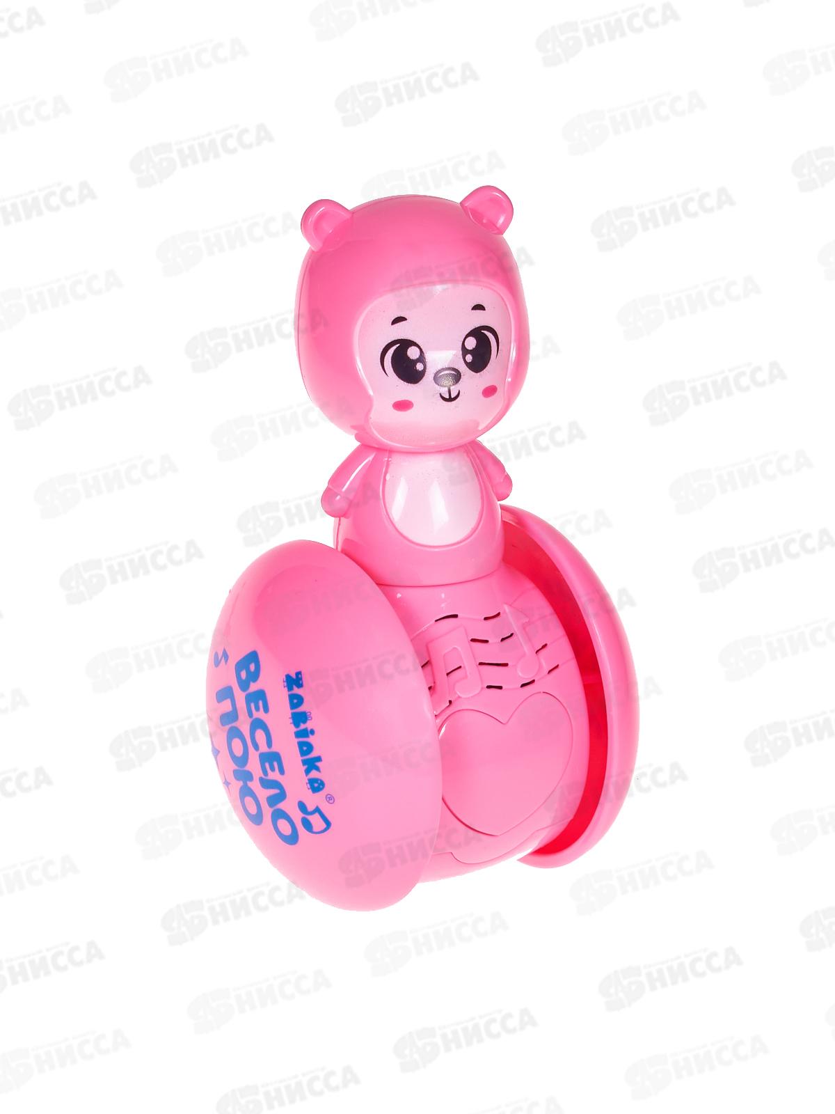 Неваляшка &quotМишка Роро&quot розовый 7106355