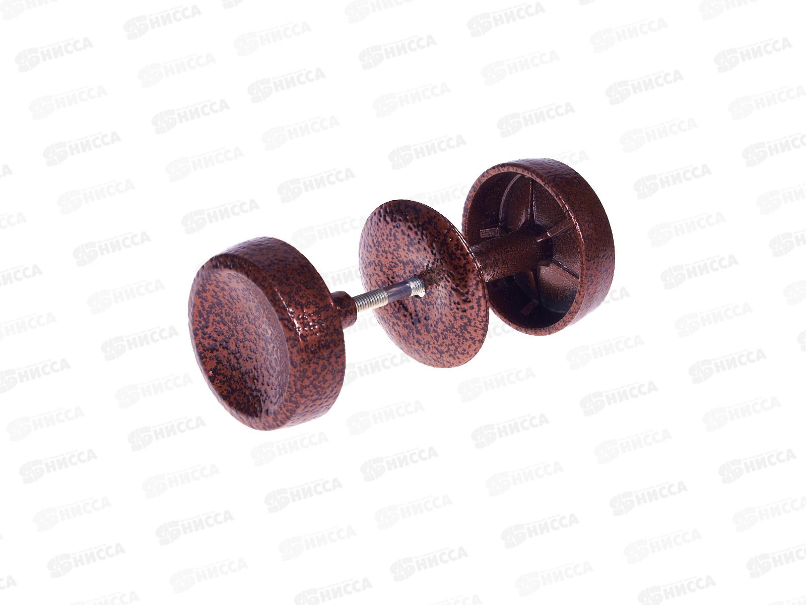 Ручка-кнопка РК-3 пол.медь *25