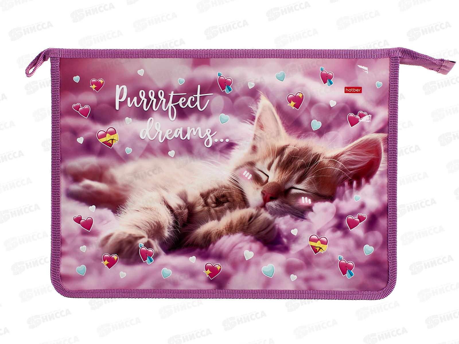 Папка д/тетр. ХАТ А4 1отд. Мяу-Стори, молн., 03036 *12