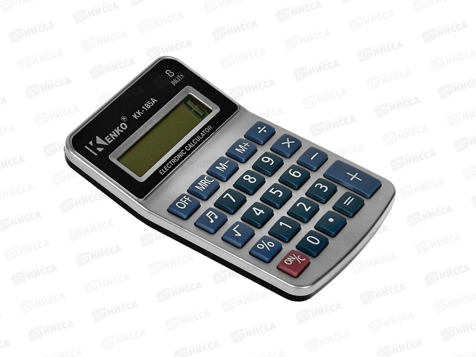 Калькулятор Alingar  8разряд.,черный КК-185A *20