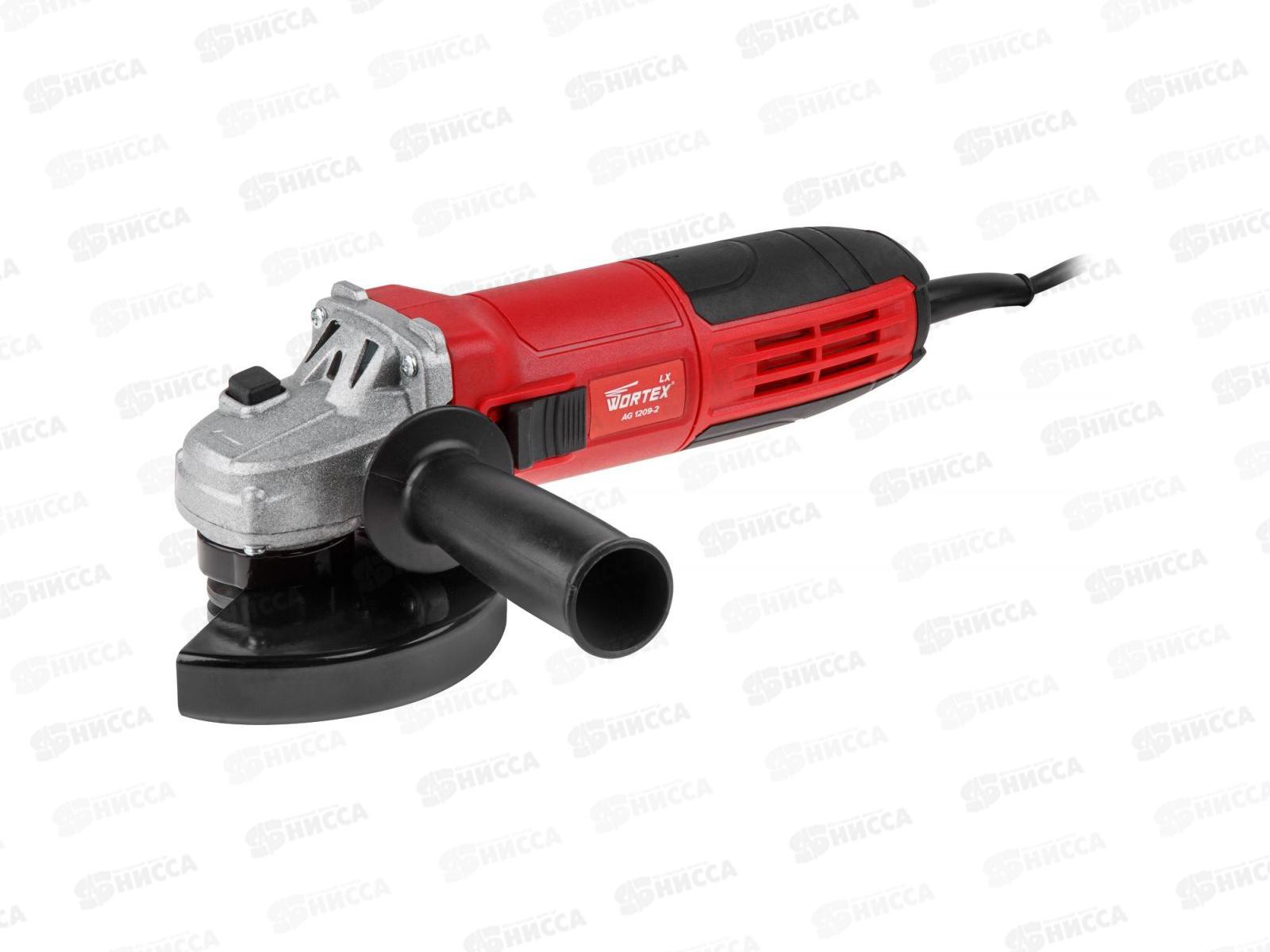 Машина шлиф/угловая  850Вт WORTEX LX AG 1209-2 в кор., 125 мм, 11000 об/мин