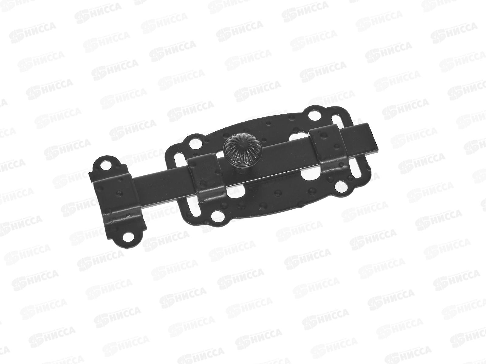 Задвижка дверная ЗД-100-Пл-SL черн матовый Нижний Новгород 311309