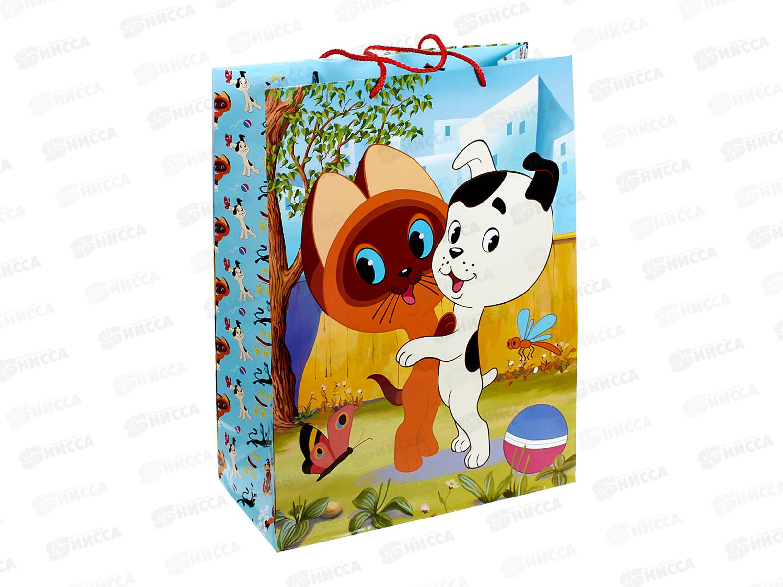 Пакет подарочный 33х45х15см глянцевый xl Союзмультфильм, PXL-127489-CG