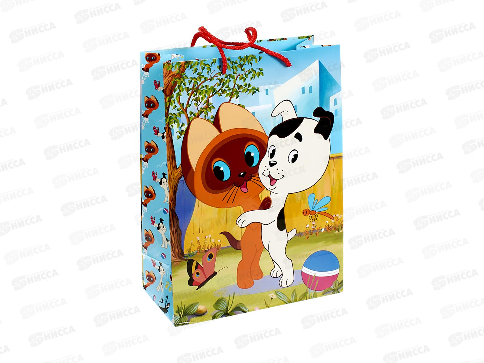 Пакет подарочный 22х31х10см ml Глянцевый Союзмультфильм PML-127490-СG