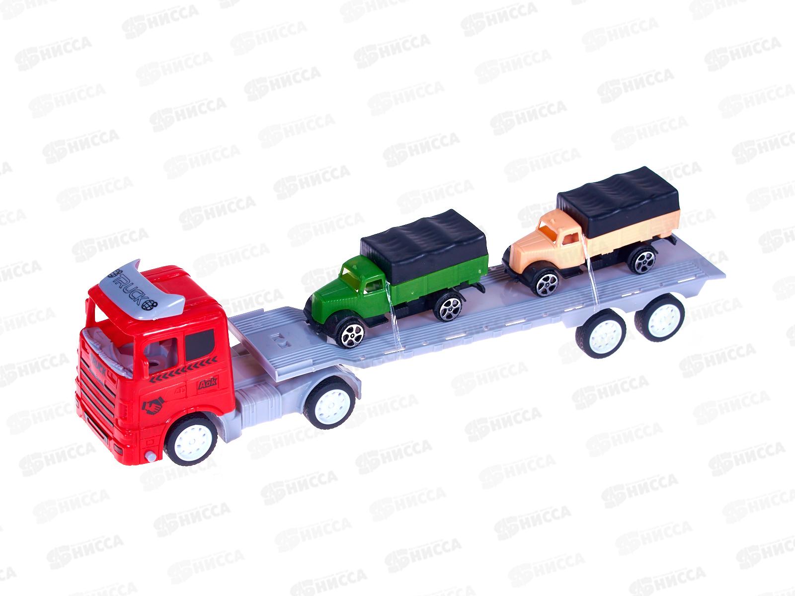 Автовоз №К398-7А инерционный, пакет 30*6*8