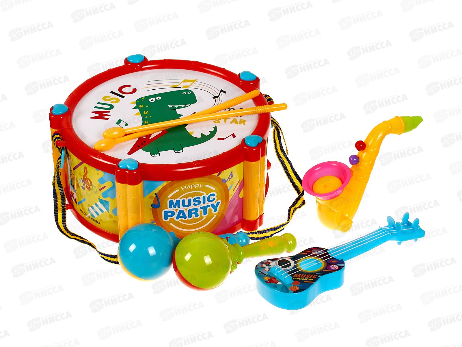 Набор музыкальных инструментов №6398-4, пакет 44*12*36
