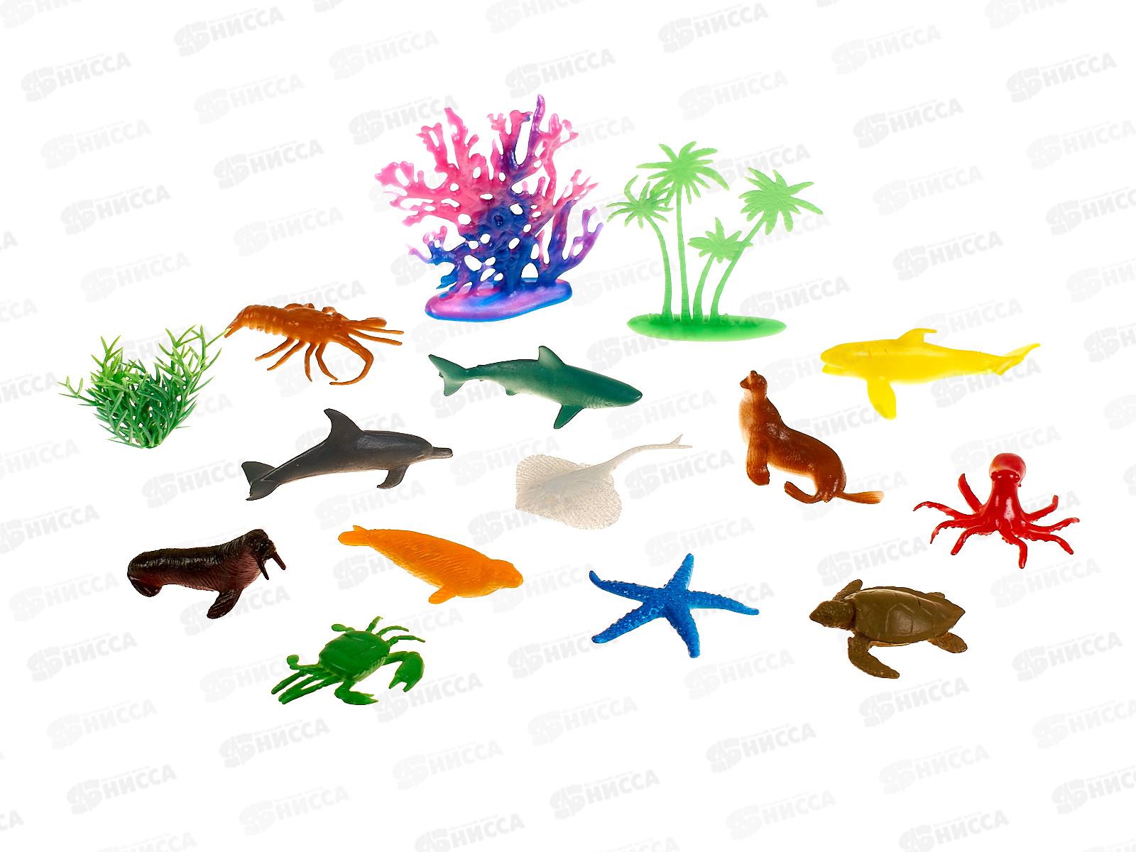 Набор морских обитателей №104-20 пакет 20*15*4