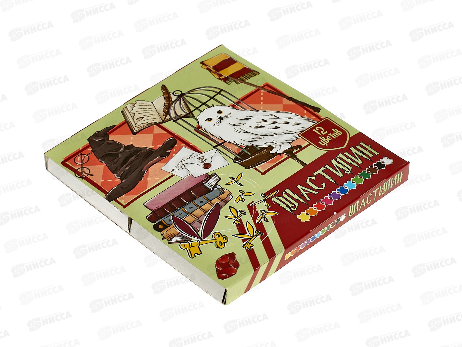 Пластилин 12цв 240г CENTRUM Школа магии, 77340 *20