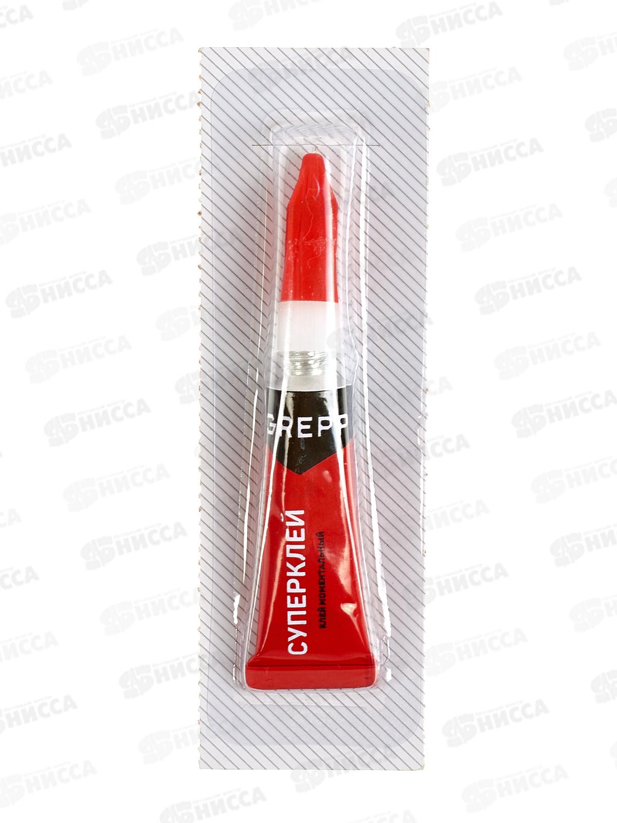 Клей моментальный GREPP гель 205-007 3гр *12