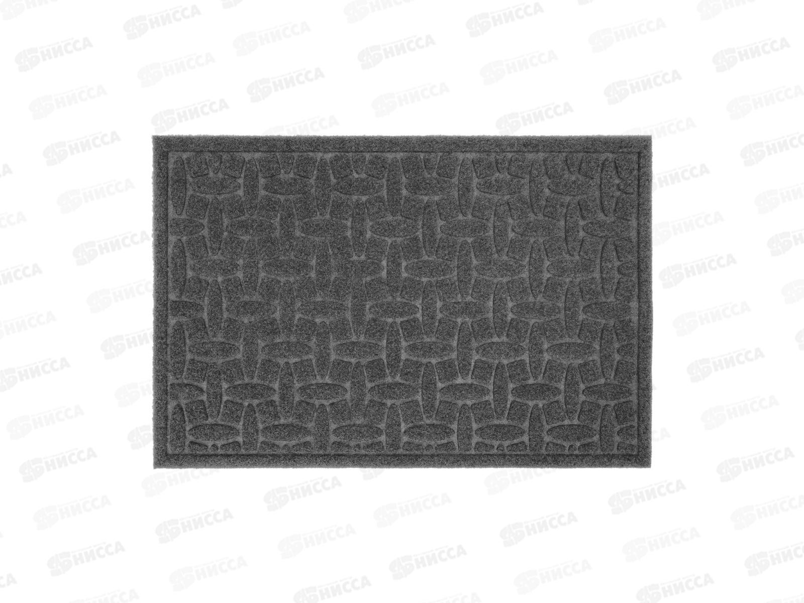 Коврик влаговпитывающий &quotDiamant&quot 60*90см серый Blabar 93643 *15