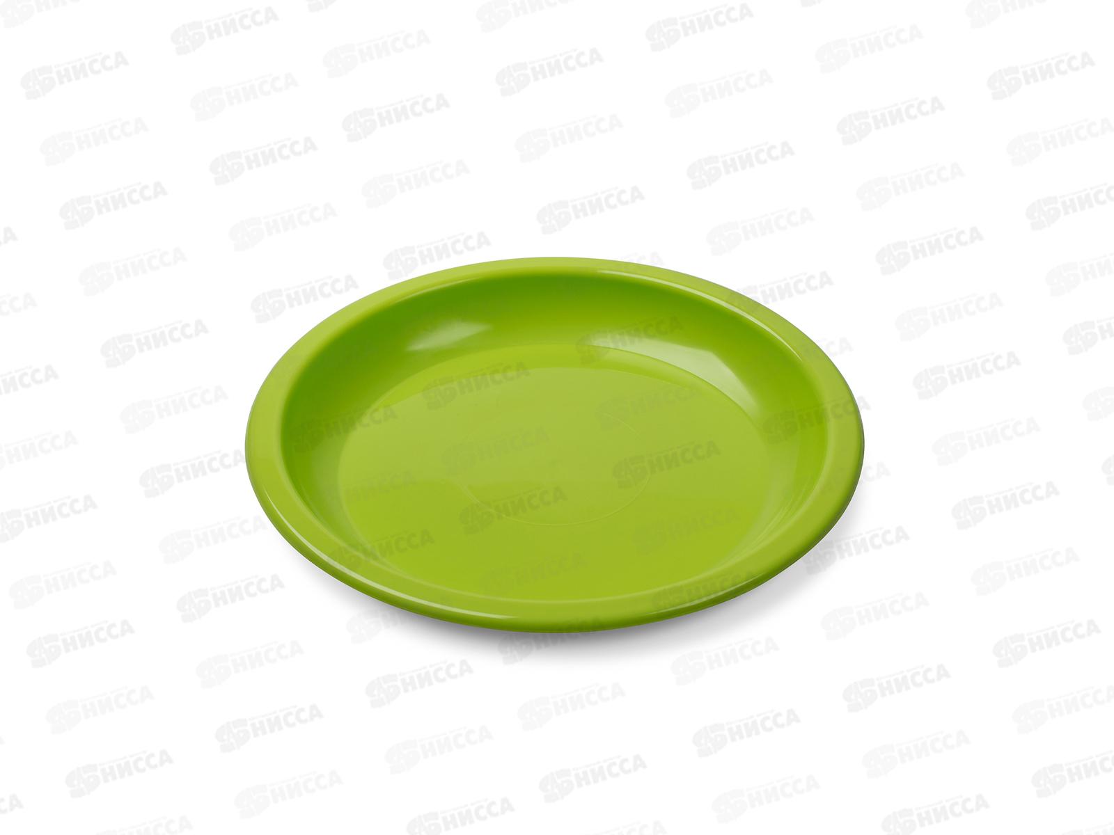 Тарелка д/вторых блюд 180*20 С152ОЛВ оливковый *150