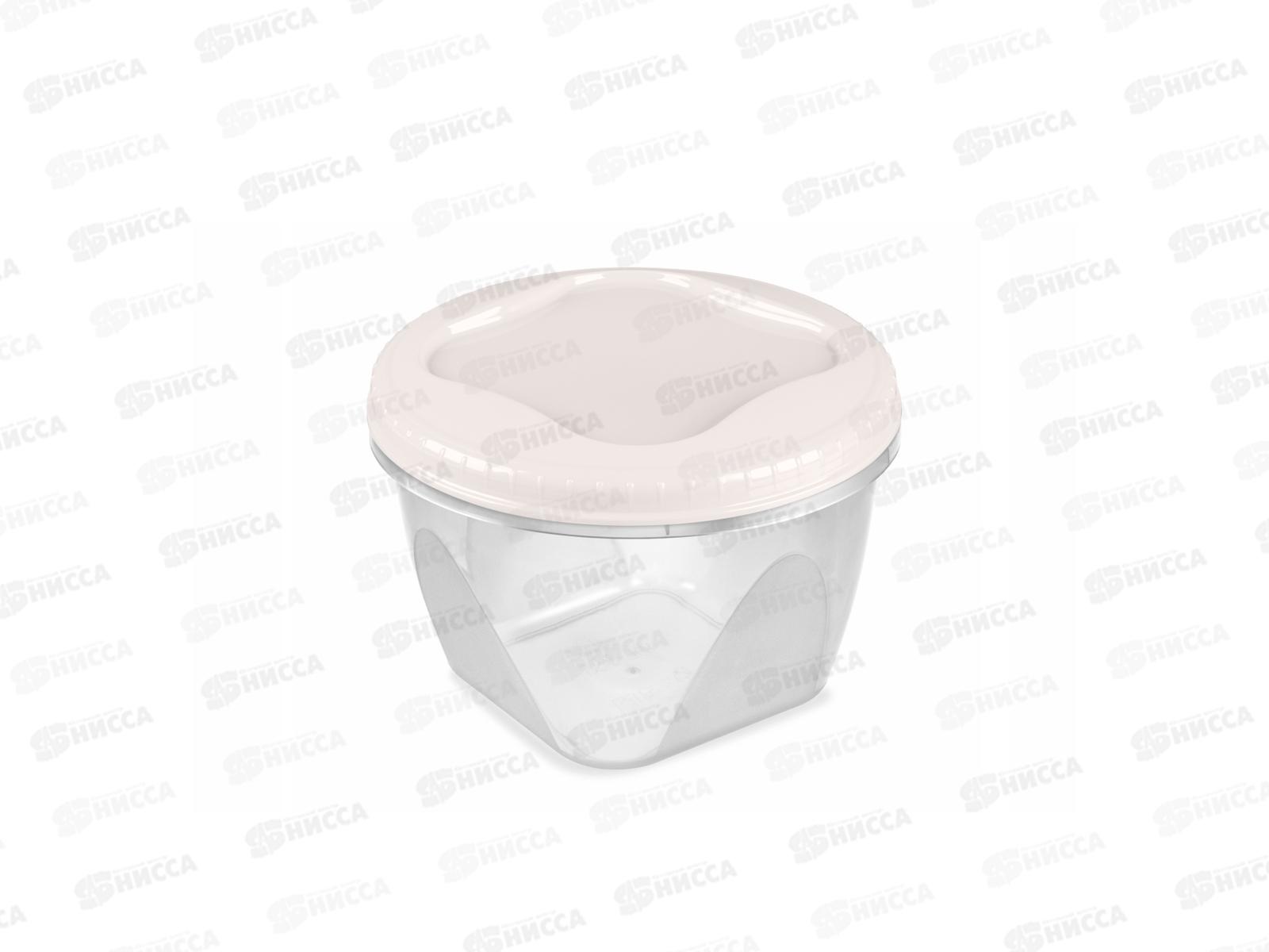 Банка с завинч кр Тондо 0,45л С284КРЕМ кремовая *20