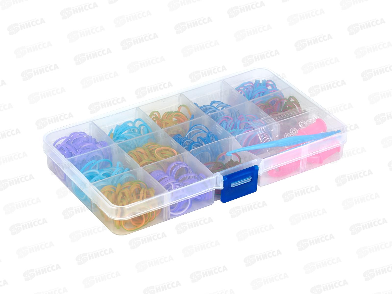 Украшения и аксессуары-набор "Модница" 41210 резиночки для плетения цветные 100785780/2015-06