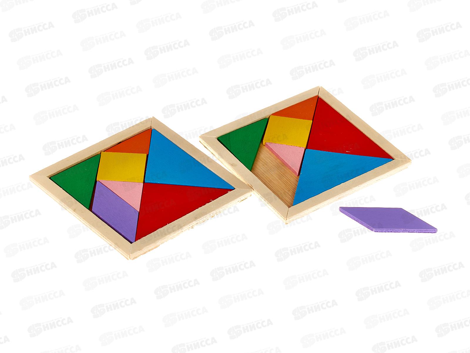 Танграм "Волшебные фигуры" 14эл. (дерево) 1001258