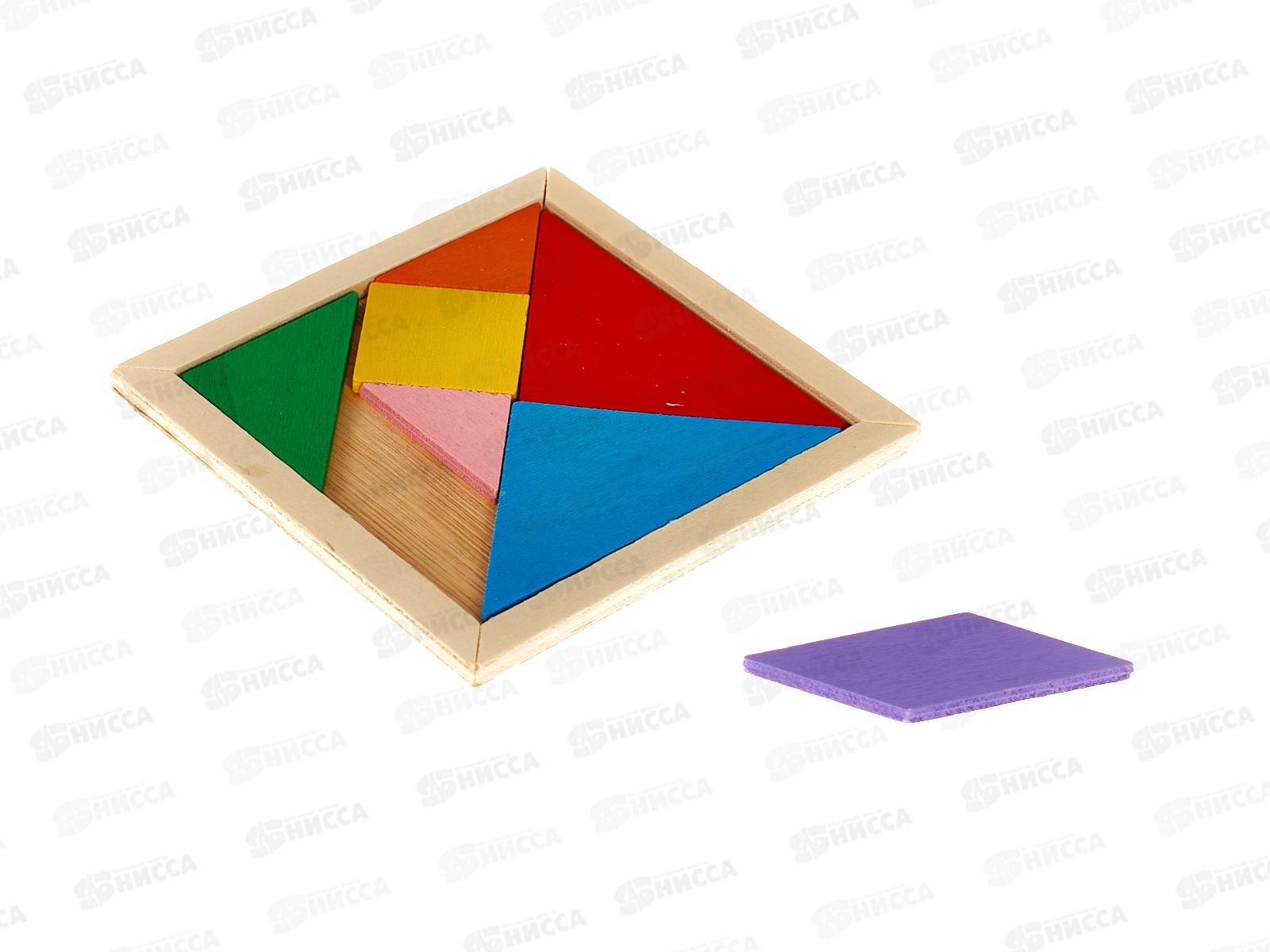 Танграм "Волшебные фигуры" 7эл. (дерево) 1001259