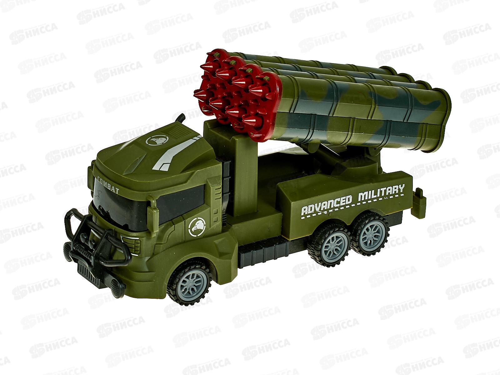 Машинка инерц. "Ракетница" с подсветкой и звуком, 1000607