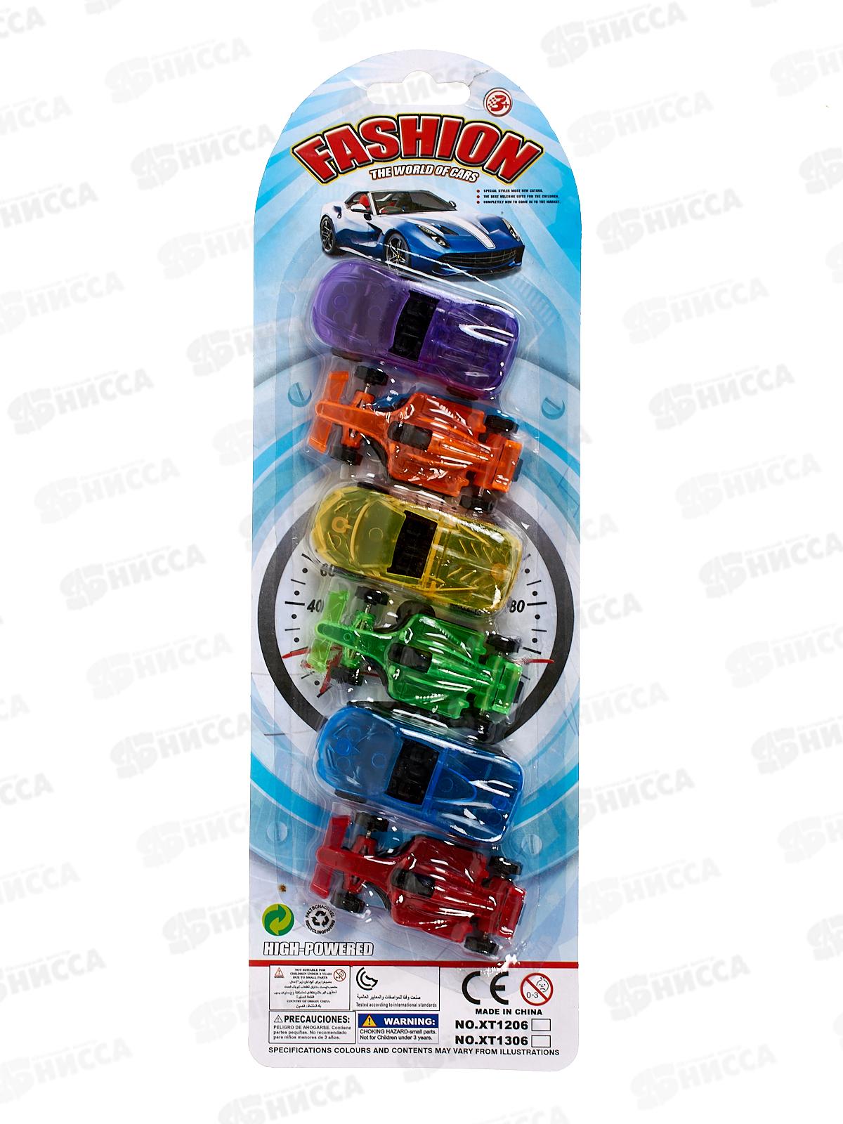 Набор машинок &quotГонщики&quot 6шт, 1002174