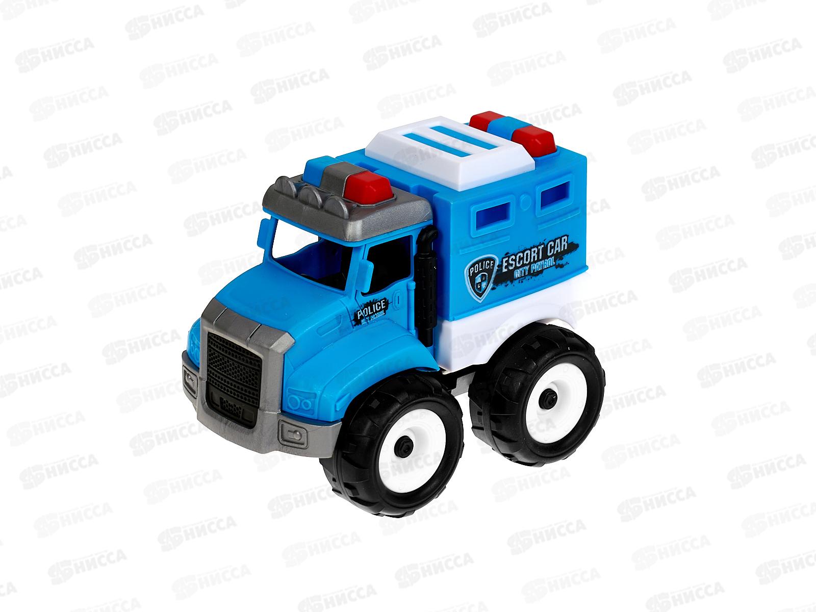 Машинка инерц. "Полиция" 3вида, 1001091