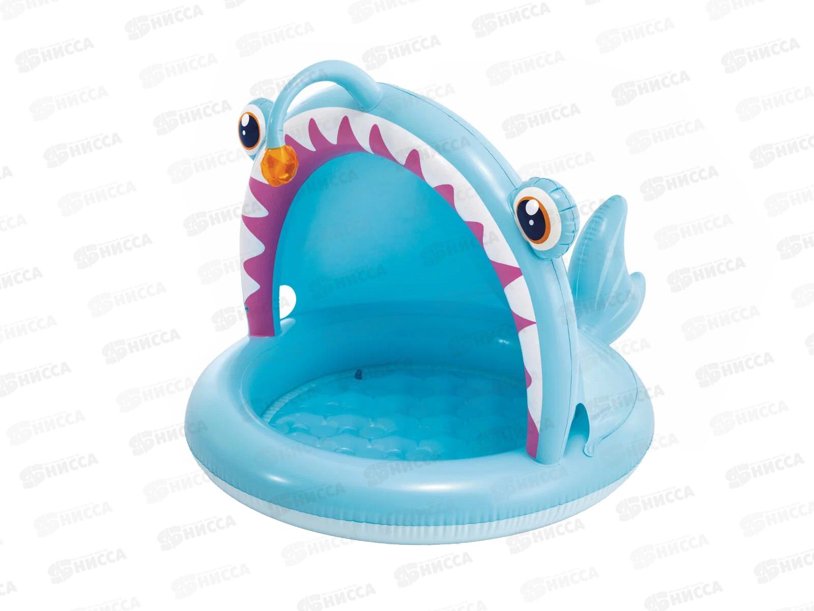 Бассейн 58419 (127*102*86см) ANGLER FISH 1-3 года