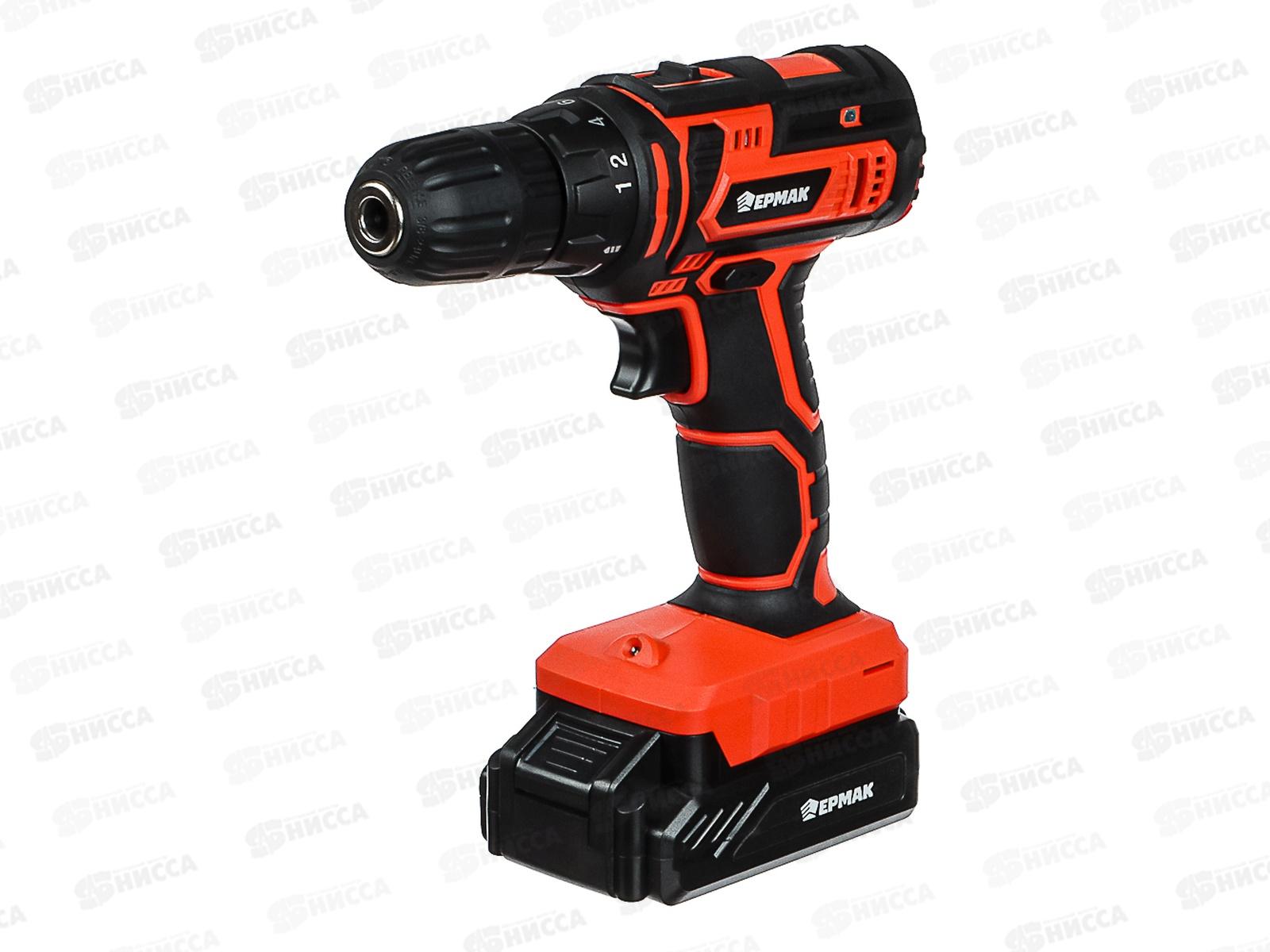 ДРЕЛЬ шуроповерт аккумуляторный ША-18 1550об/мин ЕРМАК 646-325 г