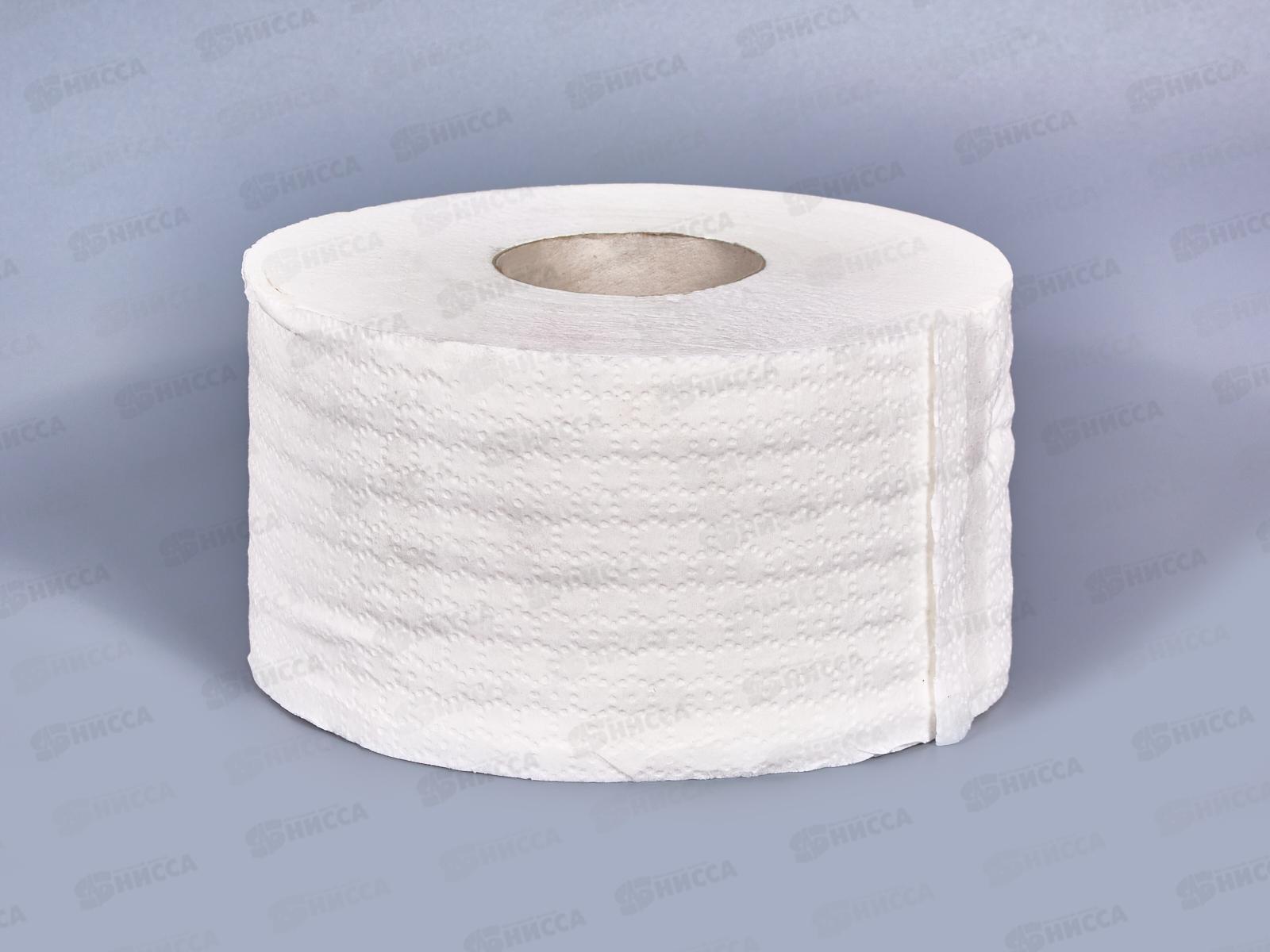 Бумага  туалетная BERRY проф. 1слойная, 200м на втулке белая *12