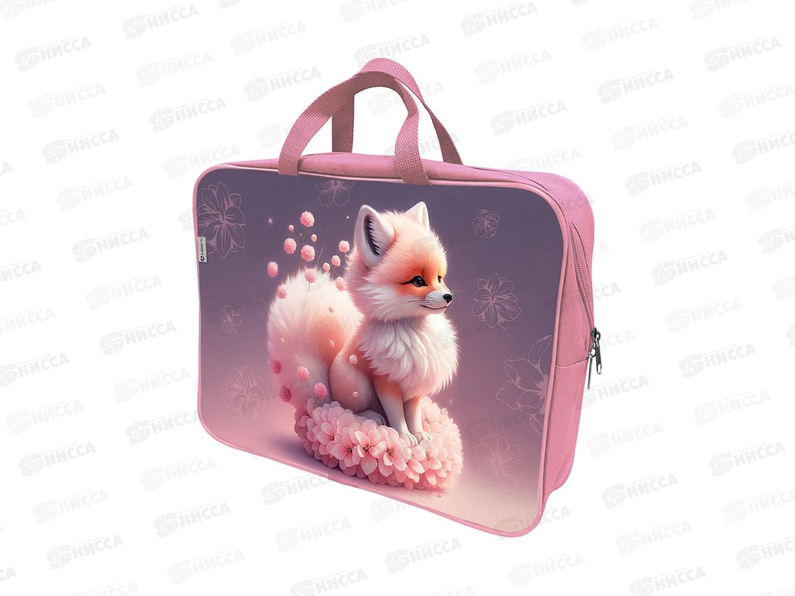 Папка-портфель A4 Lamark Зефирка, молн.с ручк.035