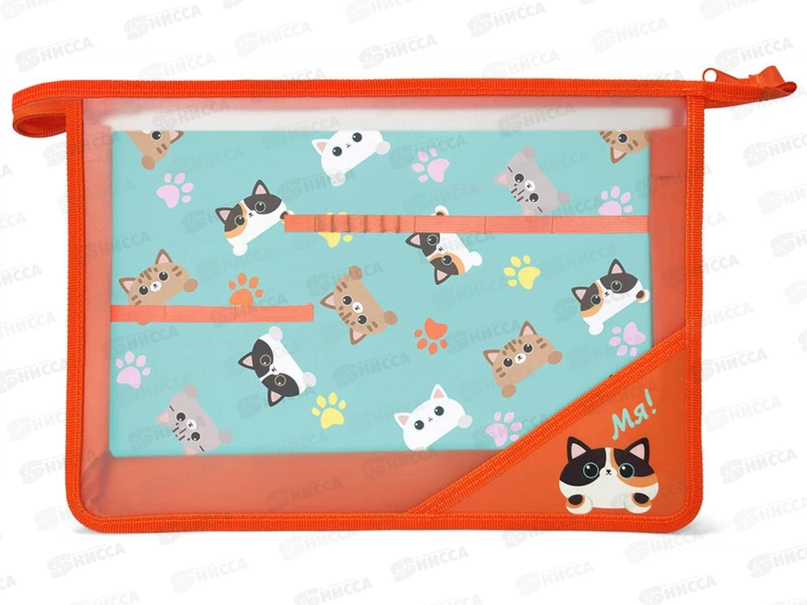 Папка д/труда Lamark Мя! пласт. с ручками 0050-50-04*20