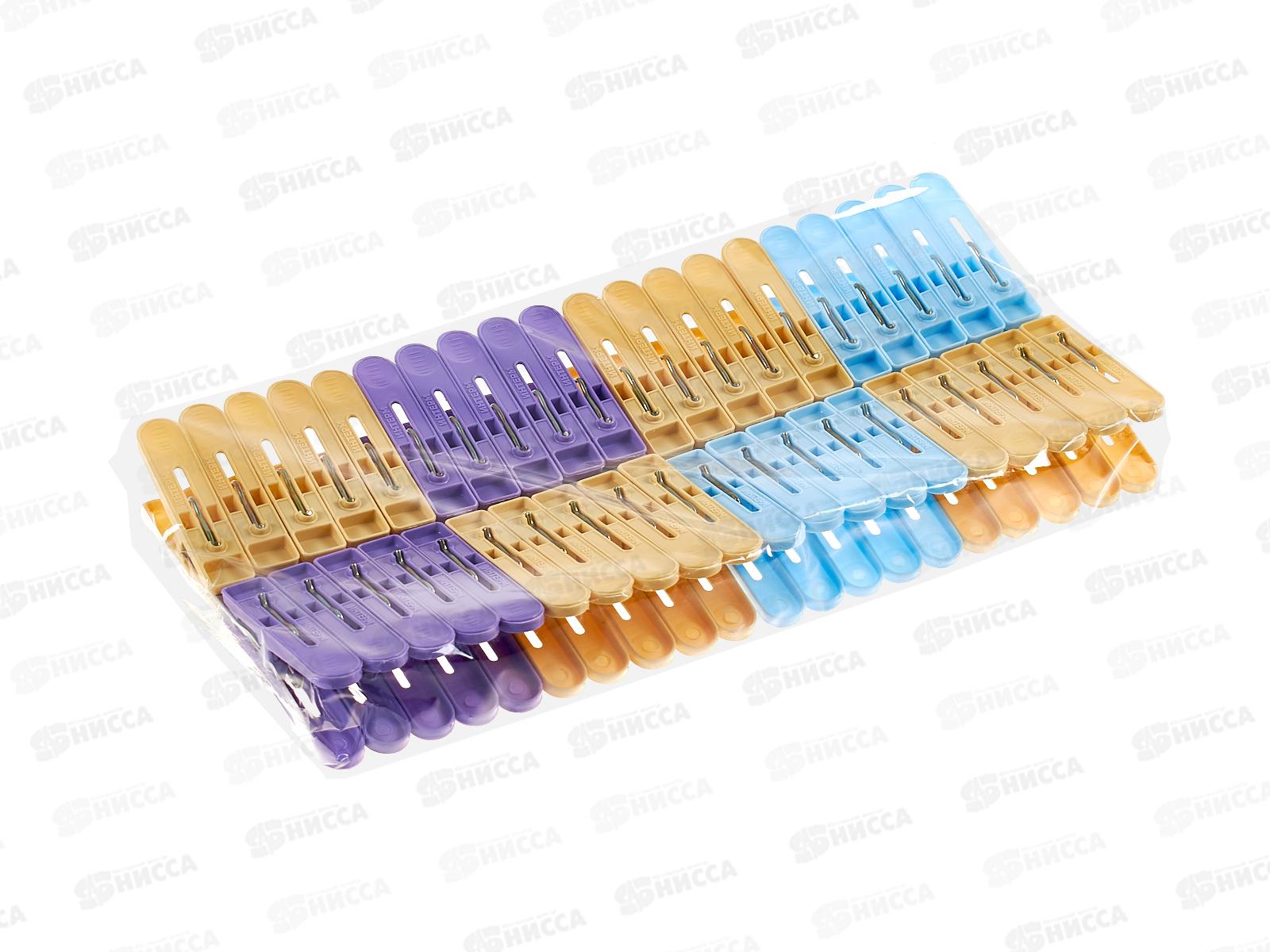 Набор прищепок бельевых в упаковке 40шт ИНТ *72