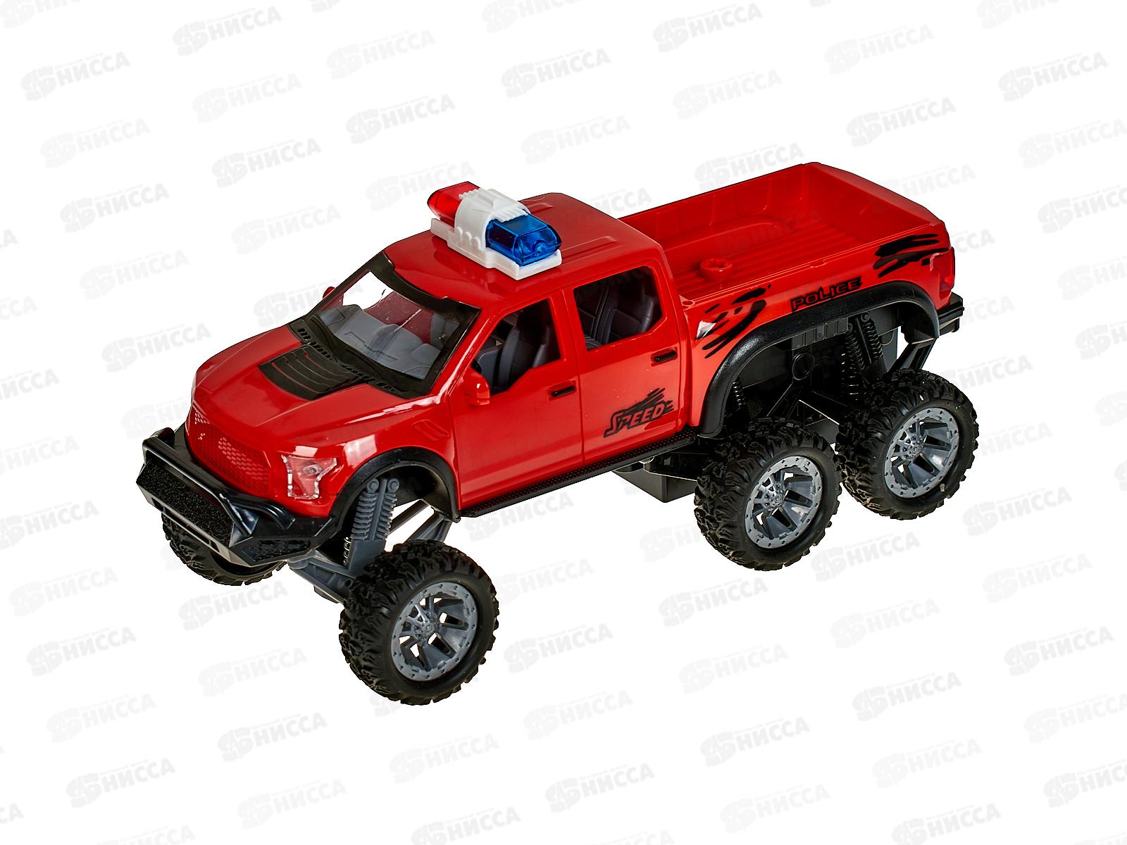 Машинка инерц. 2908251 Полиция в пакете 18,5*8*9см