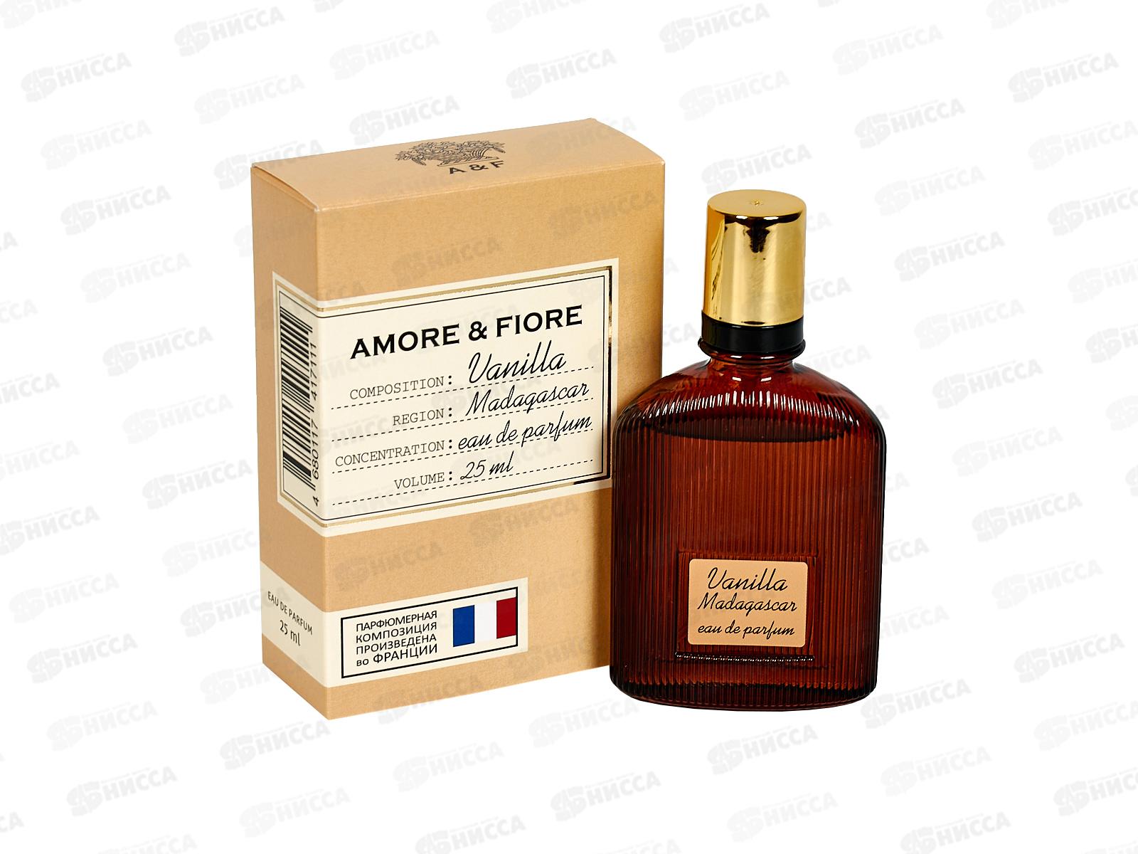Amore&Fiore Vanilla Madagascar, п/в 25мл жен  М