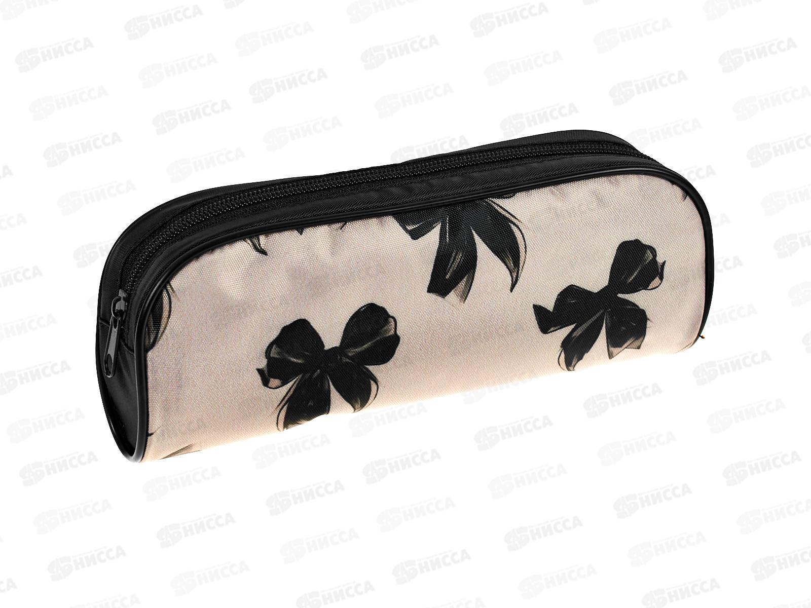 Пенал 1-секц ПЧЕЛКА Бантики 2025 200*95*40  К-14