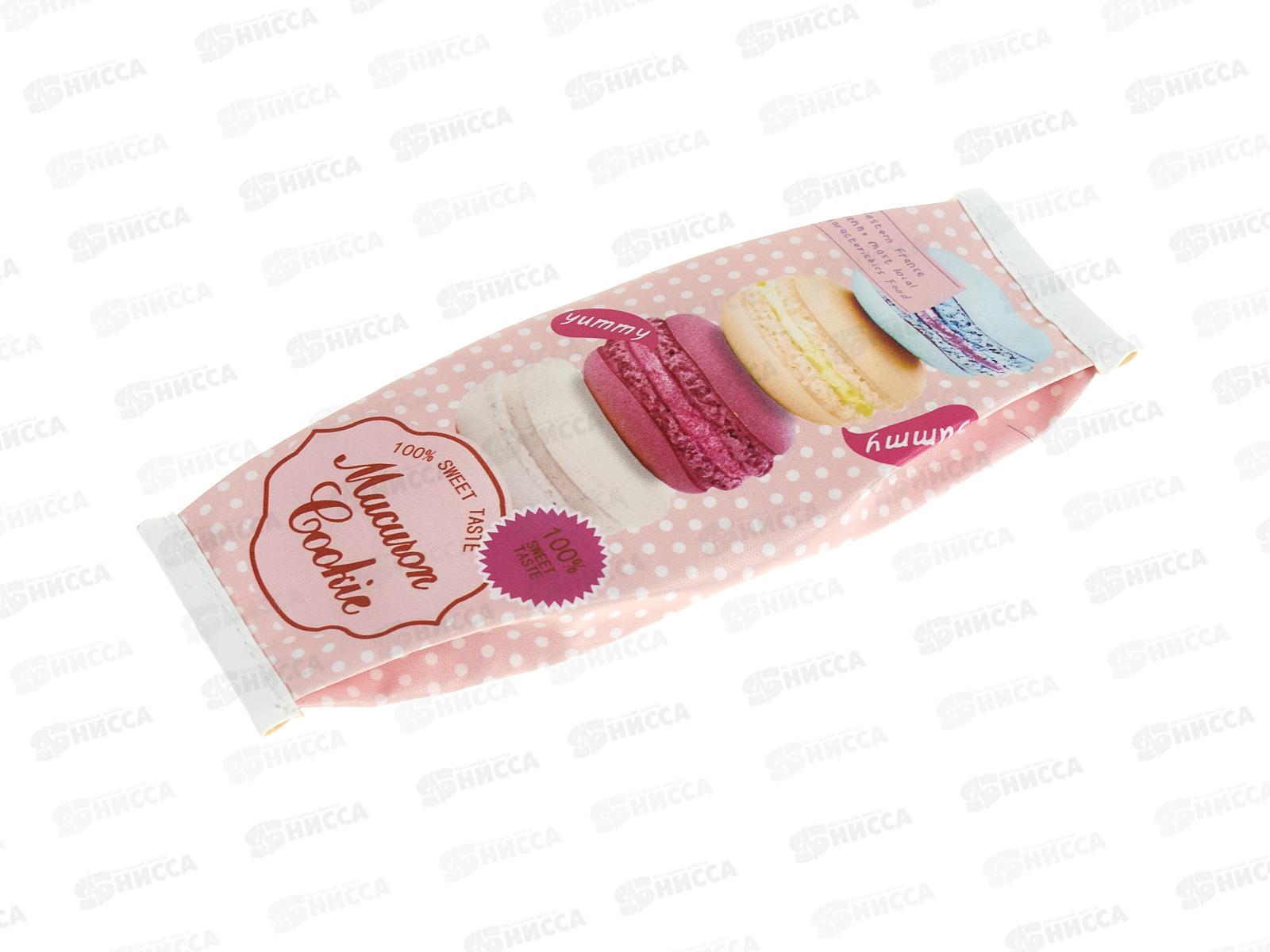 Пенал-косм. Alingar "Макарун", ПВХ,розовый. AL8071