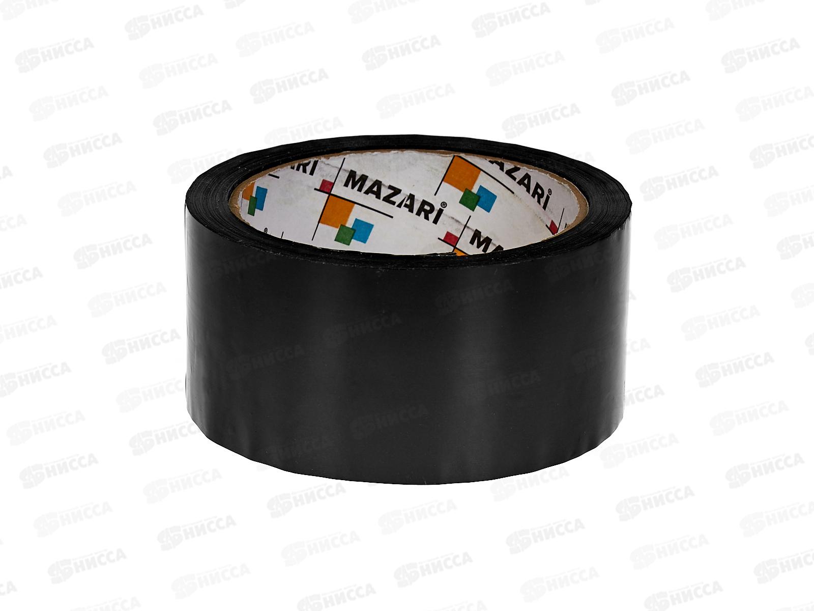 Скотч 48*66м MAZARI черная 45мкм  M-16740  *1