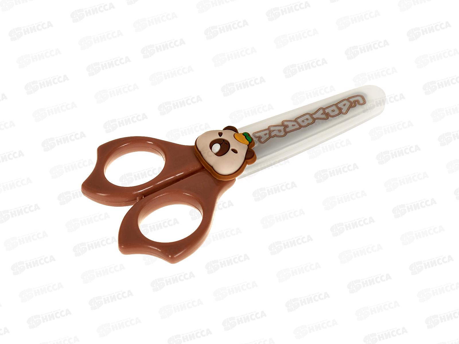 Ножницы дет. MAZARI M-1290 125мм Капибара., *24/288