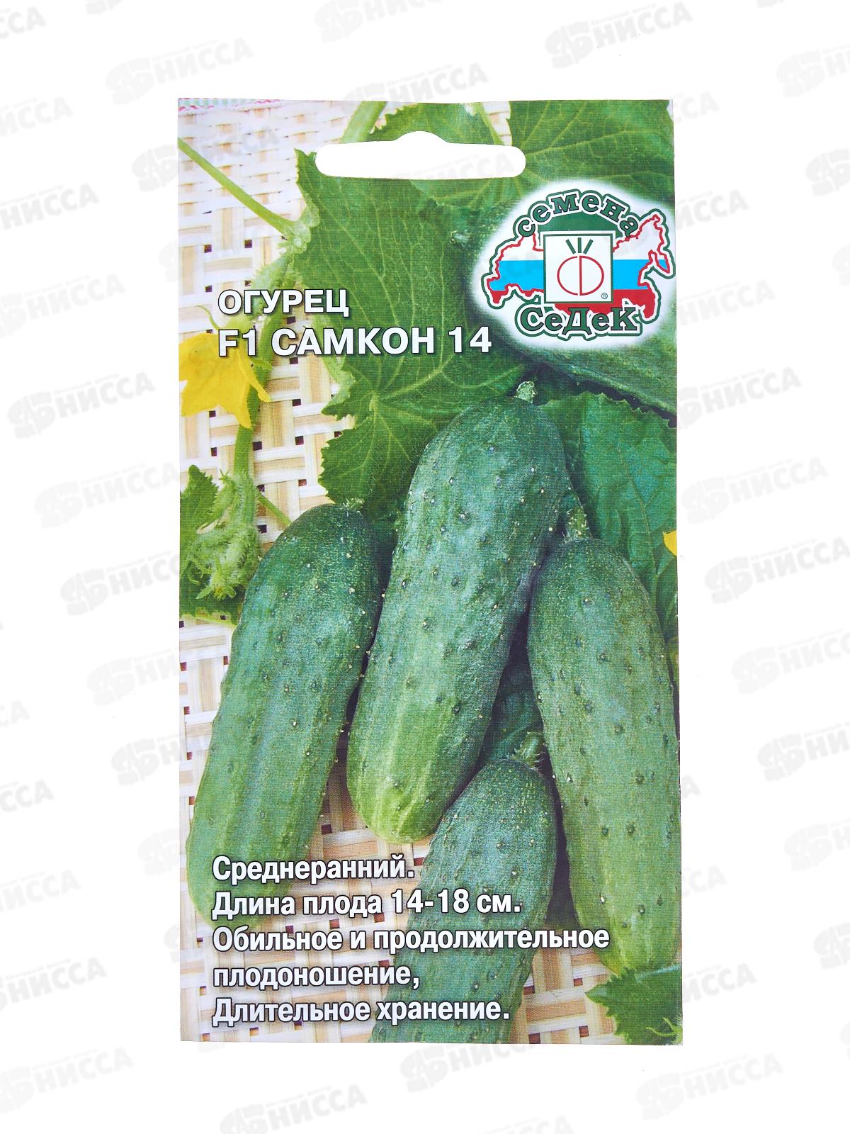 Огурец Самкон 14 F1 (Евро 0,2 13278) СеДек *10