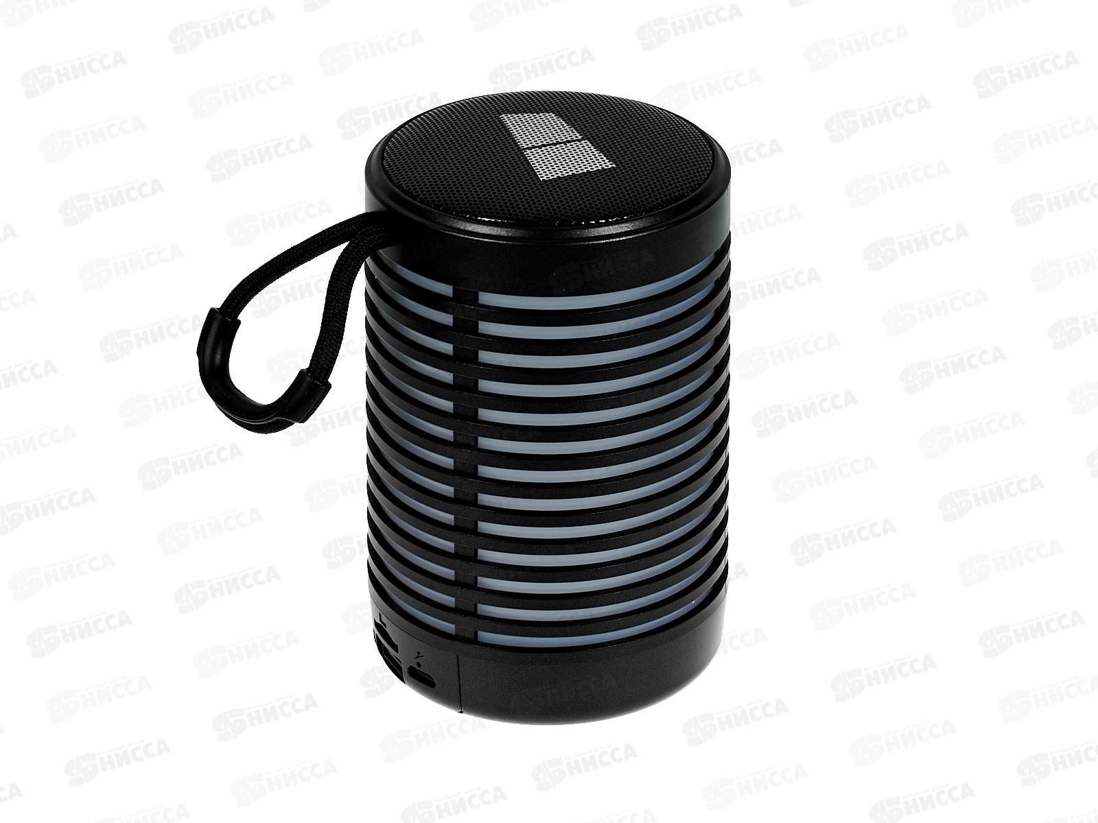 Колонка-Bluetooth 5.3 5В 500mАч More Choice BS23 c подсветк Black